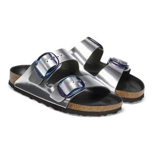 Silver Buckle Sandals